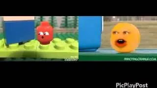 Annoying Orange -  Orange Cup ( lego Animated & Comedy)