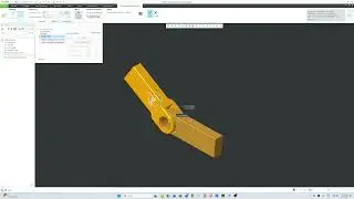 Video Tutorial | Hinge Creation - Assembly | Creo #3dmodeling