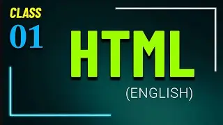 Learn HTML - Class 1
