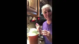 Home Made Ice Cream in Small Ice Cream Maker!