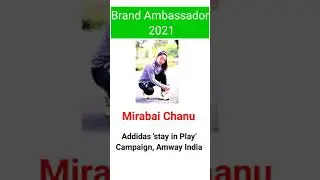 Brand Ambassador 2021 Updated List Part - 2 | ब्रांड एम्बेसडर 2021 | #shorts