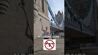 No drone zone? No problem. Just extend your phone gimbal 📸📸📸 #londonvideo #nodronelondon