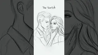 Sketch vs Final Illustration #art #digitalart #sketchtofinal