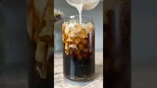 caramel cold brew 🤎 asmr