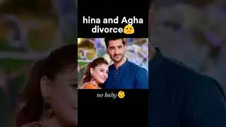Agha Ali tell the main reason of divorce😦 | having no baby | hina altaf and agha ali