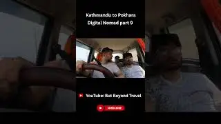 Kathmandu to Pokhara on Wheels Digital Nomad part 9 #nepal #travel #vlog #adventurenepal