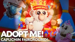 Обезьянки возвращаются в Adopt Me!🐒 ОБНОВЛЕНИЕ ЯРМАРКИ КАПУЦИНОВ! 🎪
