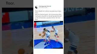 Delon Wright took a BRUTAL Blow to the head! Pacers went on to cut him afterwards!😓