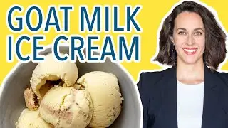 Mulled Spice Ice Cream with Goat Milk - Holiday Ice Cream Recipe - Ice Cream with Goat Milk Recipe