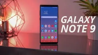Samsung Galaxy Note 9: Unboxing, erster Eindruck & Einrichtung