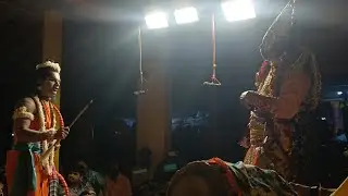 मयासुर( सुहास माळकर) आणि लक्ष्मण( सागर गावकर ) शाब्दिक संघर्ष । शतानन । संयुक्त दशावतार ।#kokanpedia