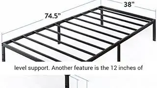 Overview | Best Price Mattress Twin Bed Frame - 14