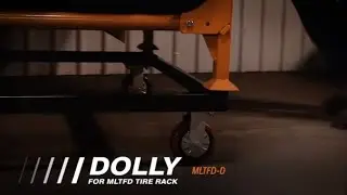 Move Your MLTFD Tire Rack Easily With This Steel Dolly - Martins Industries