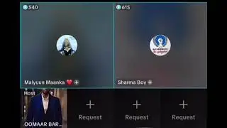 Sharma boy iyo malyuun manka oo si cajiiba u wada kaftamay