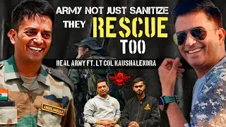 Indian Army Ft Lt Col Kaushalendra: Not Just Sanitizers, They Rescue Lives Too | @monkswarriors 