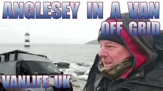 Discovering Anglesey; A Wild Camp Off Grid Exploration in a Van - VAN LIFE UK