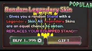 [BIZARRE LINEAGE] Random Legendary skin test