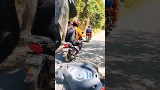 Shimla Road trip on Bullet #Himalayas #dangerous road of rural Shimla #short