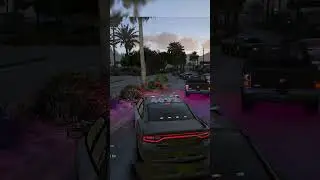 Arriving at the End of a Pursuit in the Most Realistic Florida FiveM Roleplay Server