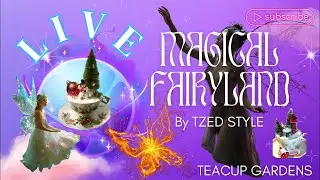 TZED STYL'E Live Teacup Fairy Gardens! #fairygardens