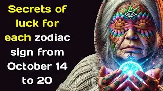 Secrets of luck for each zodiac sign from October 14 to 20