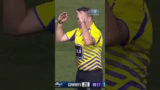 Olam has been SENT OFF for this! Thoughts? 😳#NRLTigersCowboys #9WWOS #NRL