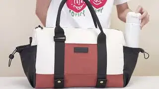 LOVEVOOK Small Gym Bag &ndash; Yoga Mat & Wet Pocket 🏋️&zwj;♀️👜#LOVEVOOKGymBag #YogaBagForWomen
