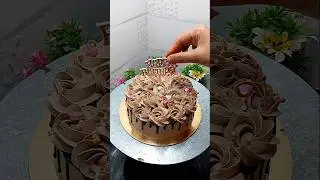 ▶  crime flower cake new design 😍&hearts;️#shorts #yutubeshorts #short #shortsindia #trending #viral #cake