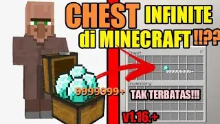TUTORIAL BUAT INFINITE CHEST | COCOK BUAT MINIGAME!!! | MINECRAFT JE/BE | MicTutorial