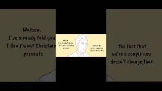 c&oacute;mic de navidad para mis veciones de #sherlockholmes y #johnwatson #johnlock