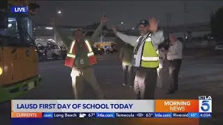 LAUSD welcomes over 500,000 students back to school