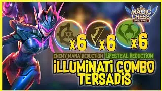 COMBO ILLUMINATI REINKARNASI CLAUDE EMPIRE WRESTLER ! 6 VENOM 6 MECH ERA 6 ARCHER ! MAGIC CHESS