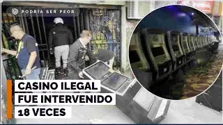 Casino ilegal clausurado 18 veces fue intervenido tras denuncia de vecinos