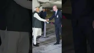 PM Modi arrives in Rio de Janeiro, Brazil | BRICS Summit | #shorts