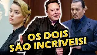 ELON MUSK QUEBRA SIL&Ecirc;NCIO SOBRE AMBER HEARD E JOHNNY DEPP