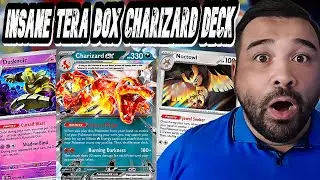 INSANE NEW TERA BOX CHARIZARD DECK! | POKEMON TCG LIVE!