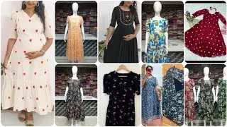 Georgette Fast Moving Feeding wear and Normal Kurtis with zips available M to xxl size