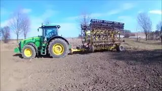 John Deere 8335R & Bednar Swifter 10000
