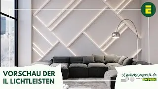 Lichtleisten von No&euml;l & Marquet | Indirekte Beleuchtung von NMC | Produktvorstellung
