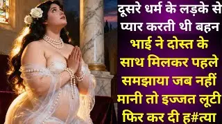 दूसरी जाति के लड़के से प्यार करती थी बहन इसलिए नाराज हो गया भाई। bhai behen emotional story |