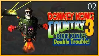 02-Donkey Kong Country 3 (SNES) 103% - Let's Play d&eacute;couverte FR