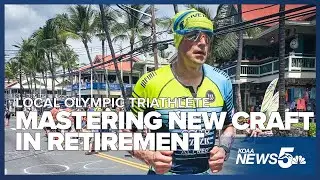 Local Olympic triathlete Andy Potts is mastering a new craft in retirement