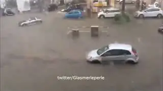 Flood in Wuppertal, Germany, may 29, 2018 | Наводнение в городе Вупперталь, 29 мая, 2018