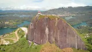 El Pe&ntilde;ol (The Rock) in Guatape (Medellin) Colombia