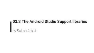 03 3 Support libraries Codelab