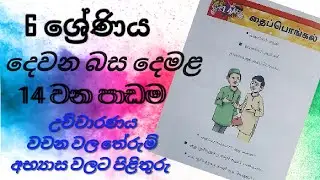 Grade 6 | second language Tamil | Lesson 14