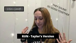 RUN by Taylor Swift (feat. Ed Sheeran) [ FROM THE VAULT ] -- [ SWIFTIE REACTION ]