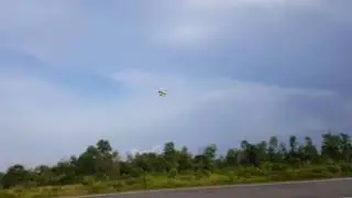 Rc plane with brushless motor Turnigy 2826 2200 kv test