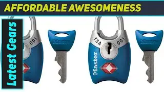 Best TSA Lock for Travel? Master Lock 4689T 2-Pack