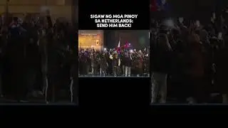 Filipinos support President Duterte and shouting &ldquo;SEND HIM BACK!&rdquo; We love you PRRD ❤️ #duterte #fyp